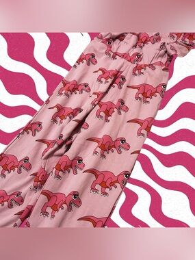 NEW with tags
Hugo Loves Tiki Dinosaur Overalls 
8T
Pink
Retired Retail $80